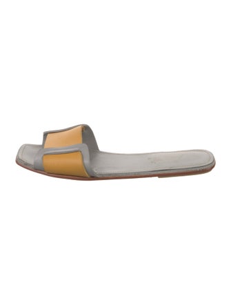 Act. Series Leather Slides