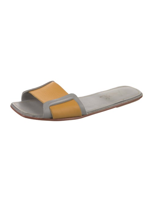 Act. Series Leather Slides