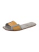 Act. Series Leather Slides