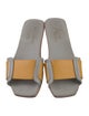 Act. Series Leather Slides