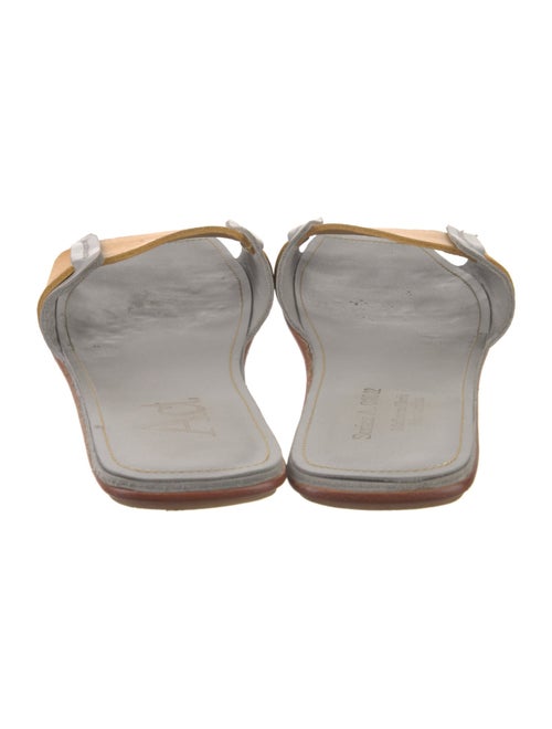 Act. Series Leather Slides