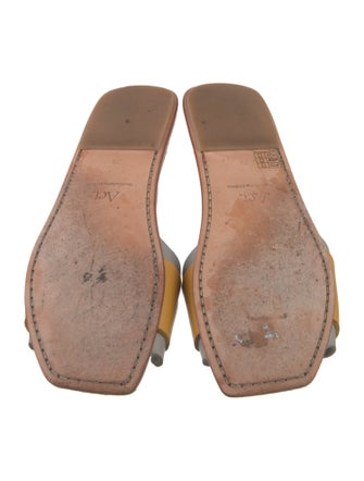 Act. Series Leather Slides