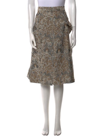 Act N°1 Printed Knee-Length Skirt