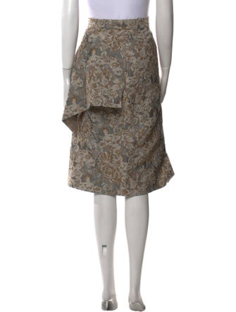 Act N°1 Printed Knee-Length Skirt