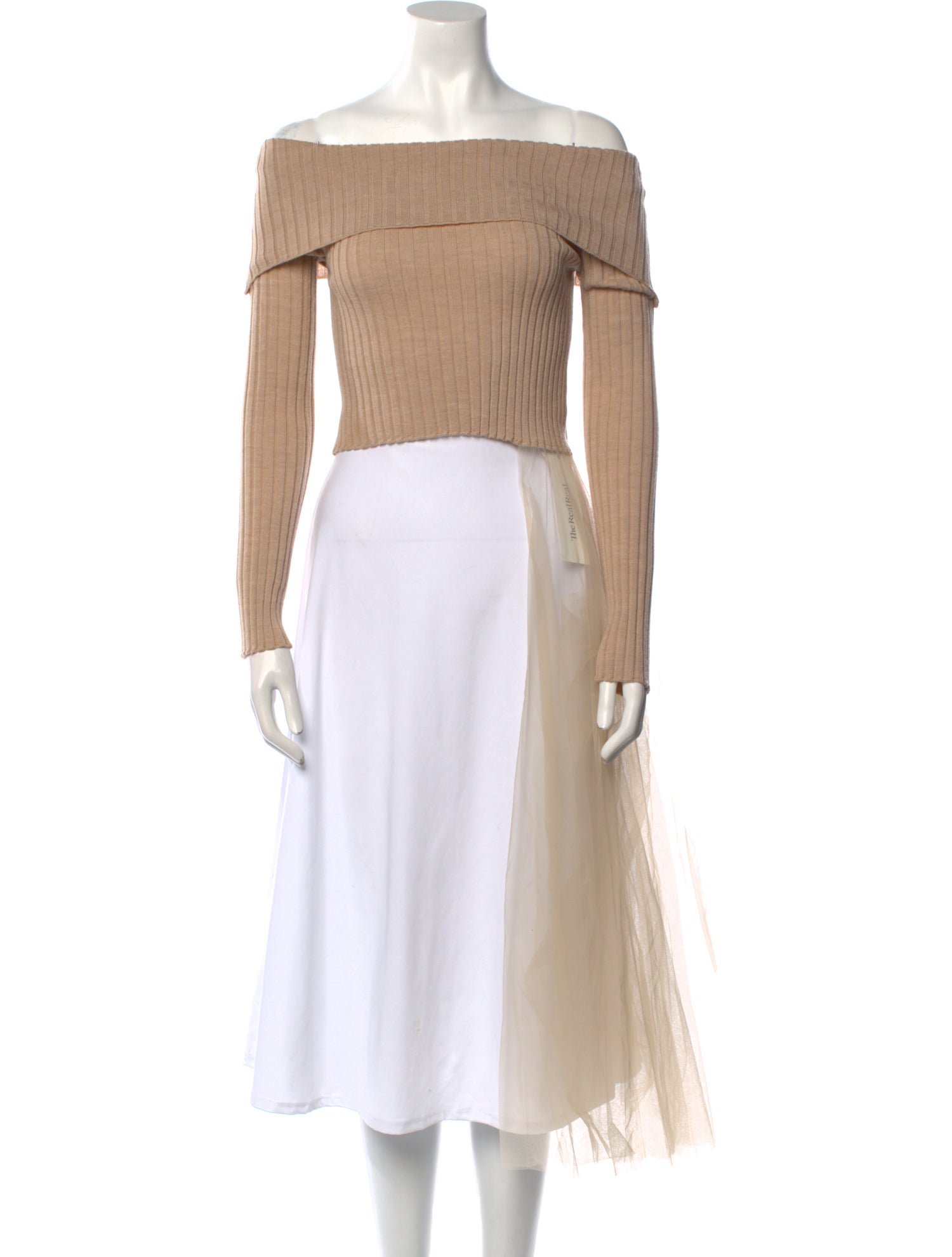 Act N°1 Wool Off-The-Shoulder Sweater