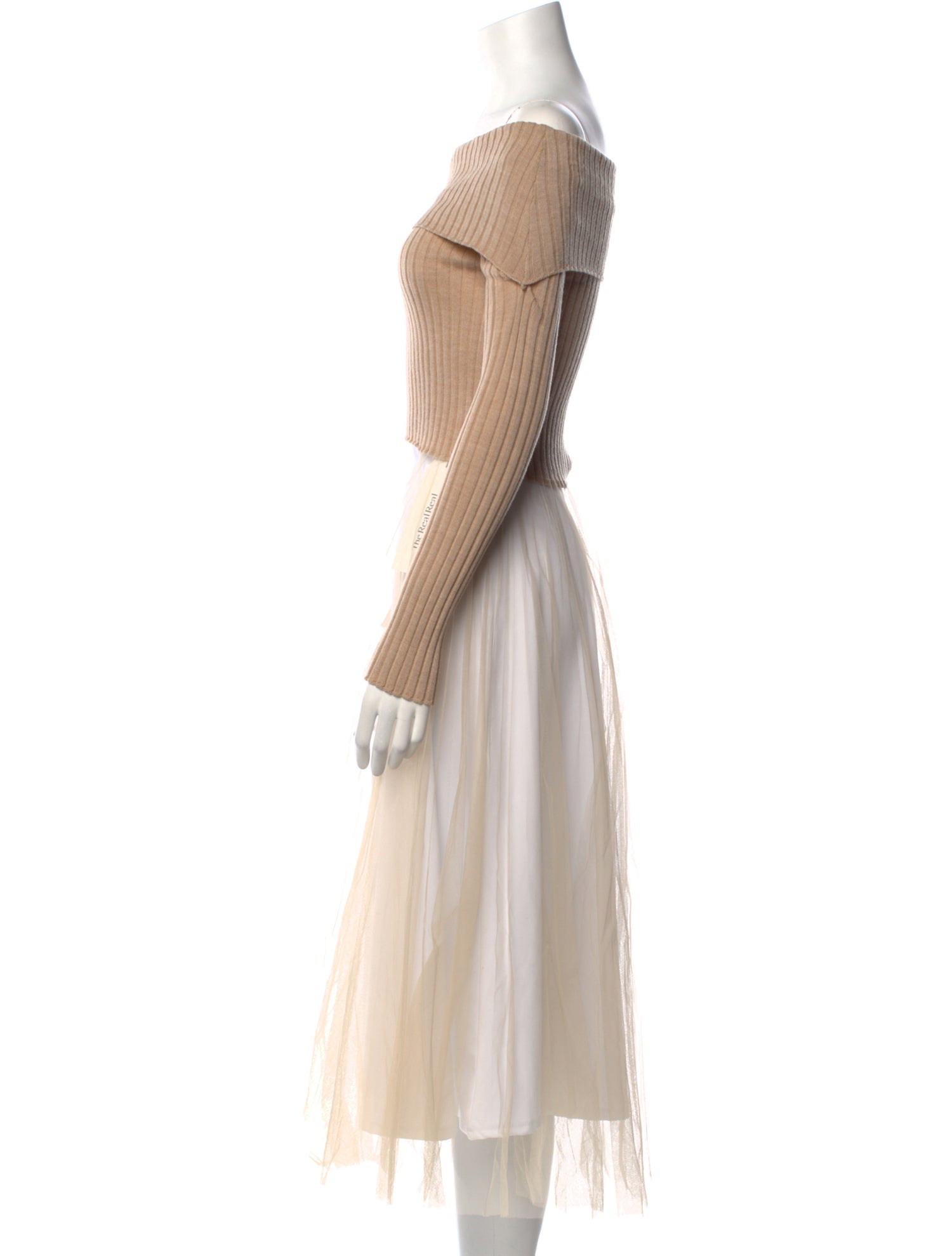 Act N°1 Wool Off-The-Shoulder Sweater