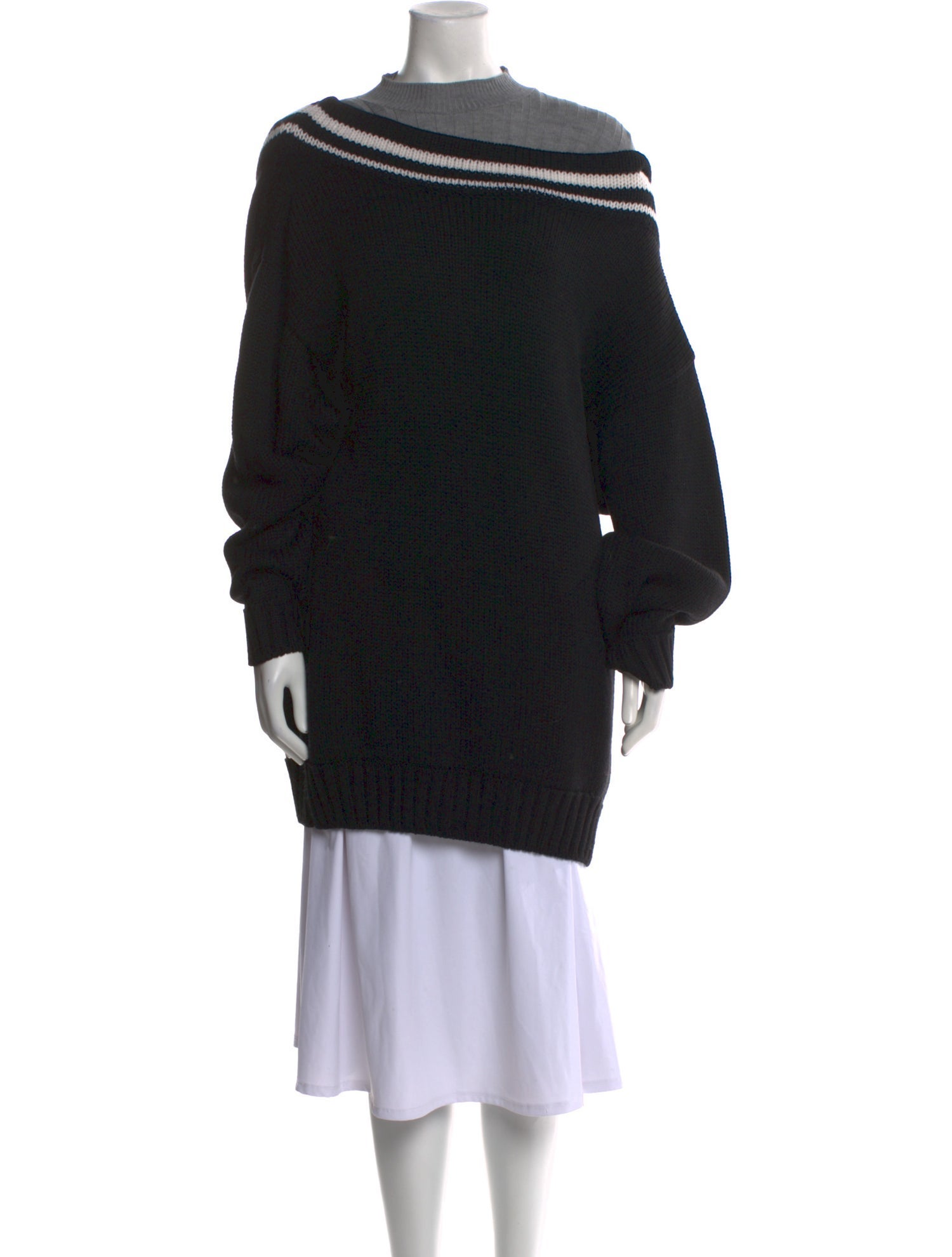 Act N°1 Virgin Wool Striped Sweater