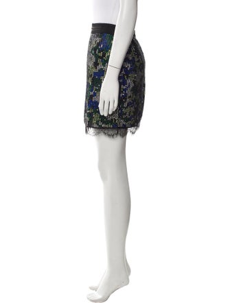 Amen Couture Patterned Mini Skirt