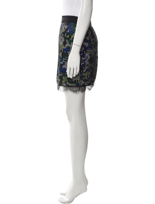 Amen Couture Patterned Mini Skirt