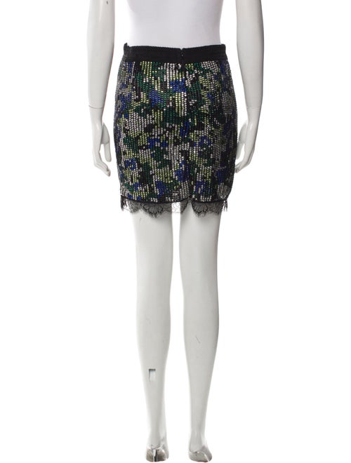 Amen Couture Patterned Mini Skirt