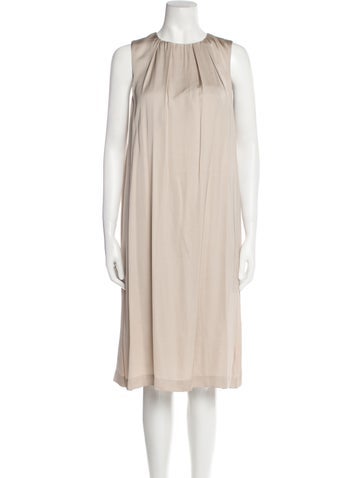 Accuà By Psr Dresses Crew Neck Midi Length Dress S