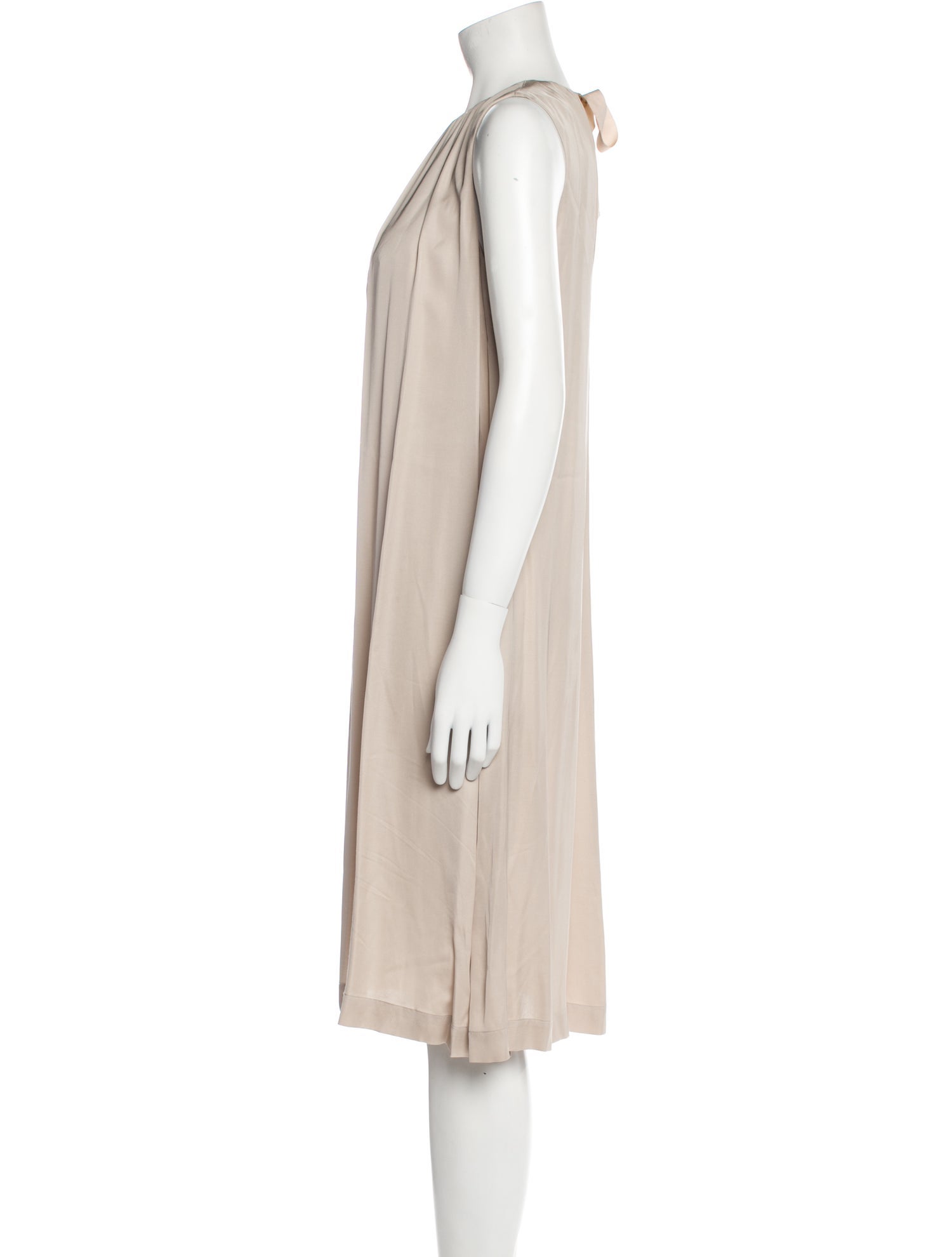 Accuà By Psr Crew Neck Midi Length Dress