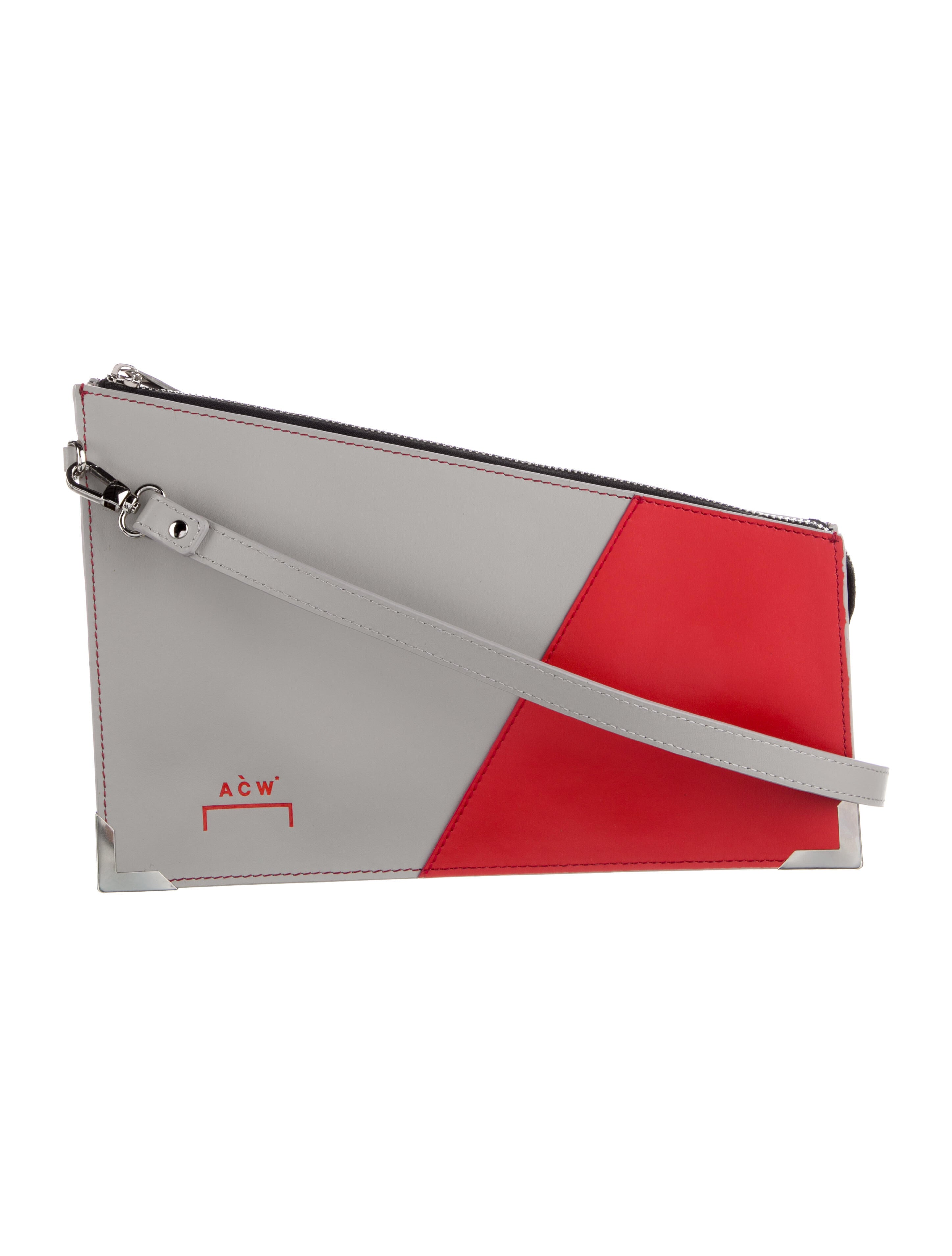 AColdWall Leather Crossbody Bag Grey Crossbody Bags, Handbags