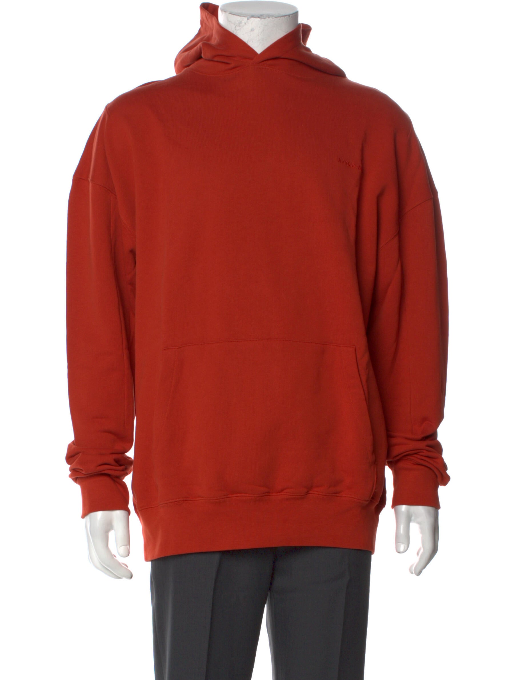 AColdWall Crew Neck Long Sleeve Hoodie Orange Sweatshirts & Hoodies