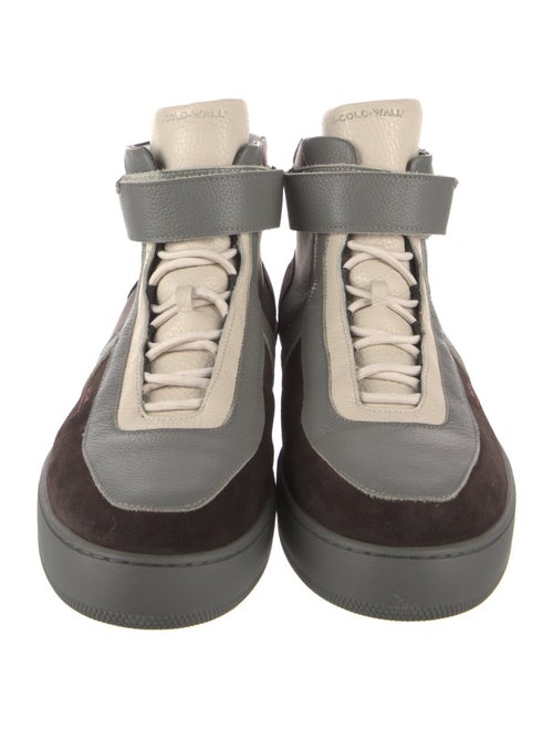 A-Cold-Wall Leather Sneakers