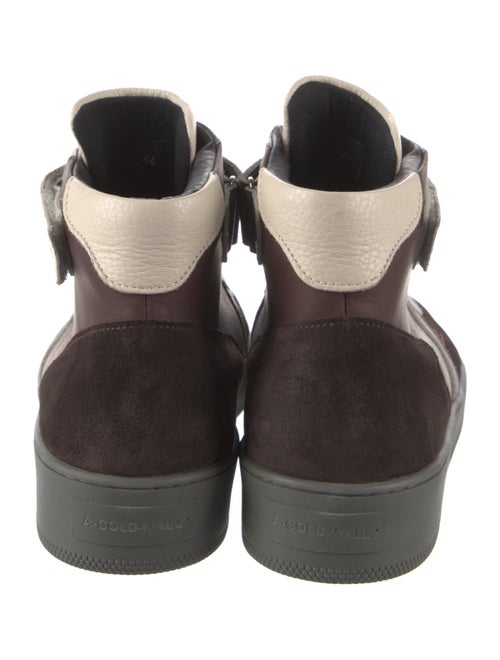 A-Cold-Wall Leather Sneakers