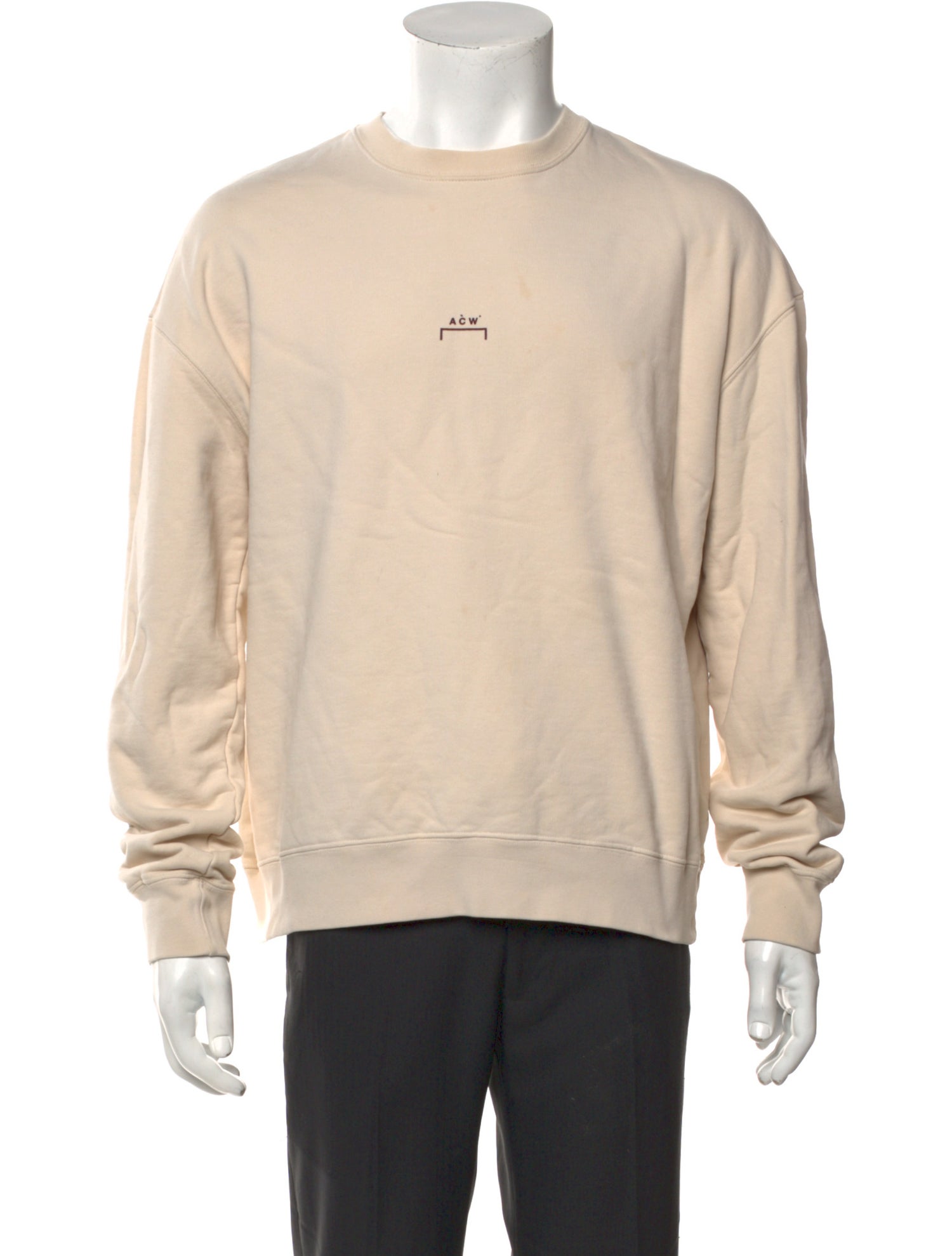 A-Cold-Wall Crew Neck Long Sleeve Pullover