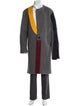 A-Cold-Wall Wool Colorblock Pattern Overcoat