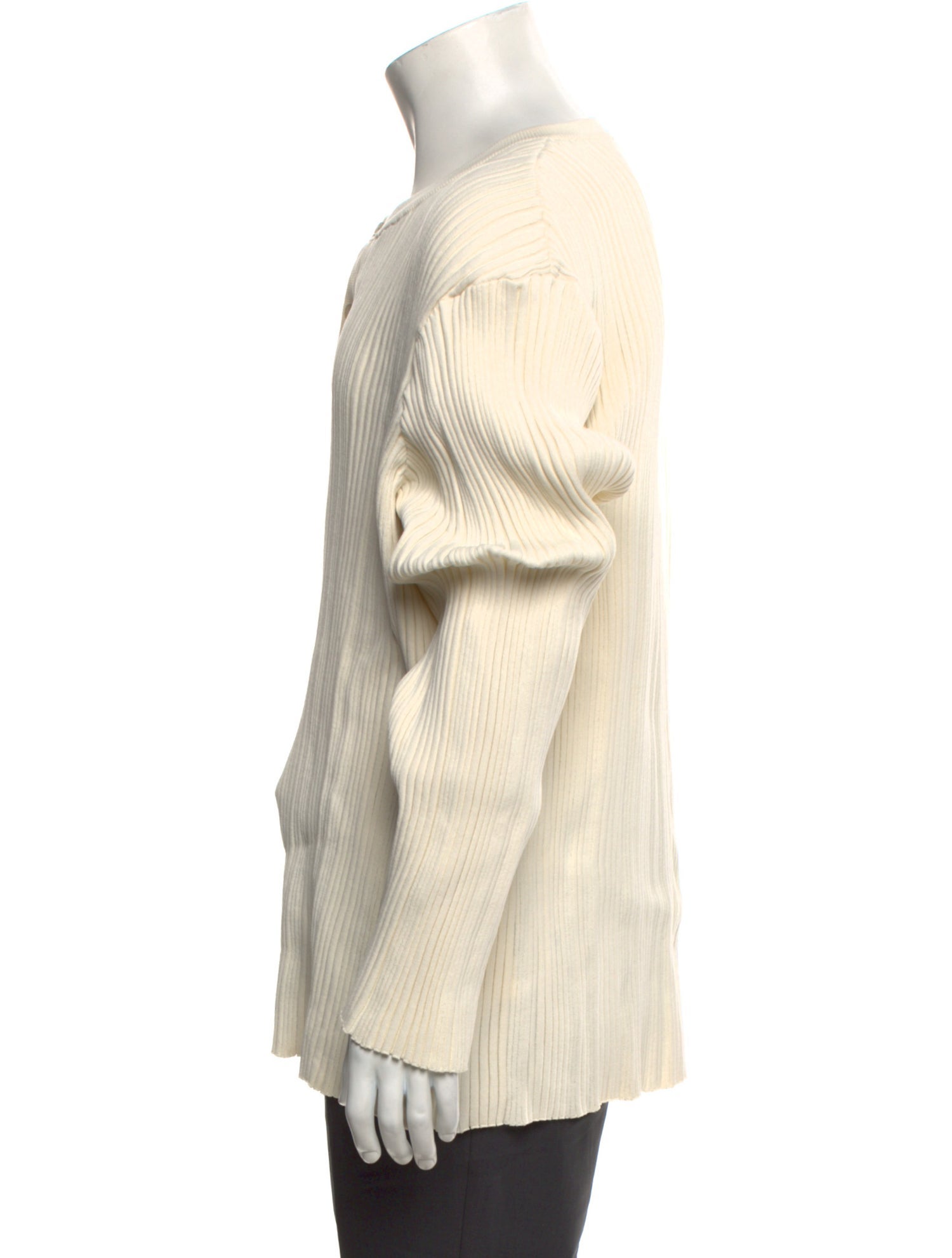 A-Cold-Wall Crew Neck Long Sleeve Polo Sweater