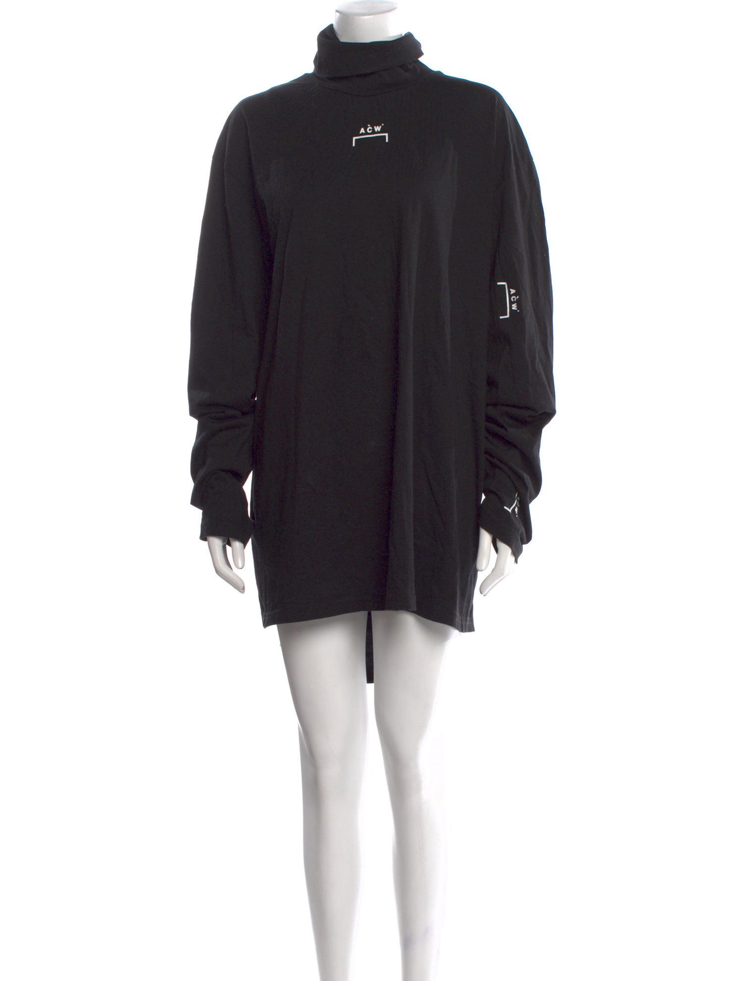 A-Cold-Wall Turtleneck Mini Dress