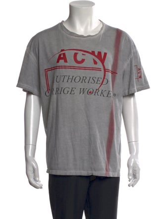 A-Cold-Wall Graphic Print Crew Neck T-Shirt