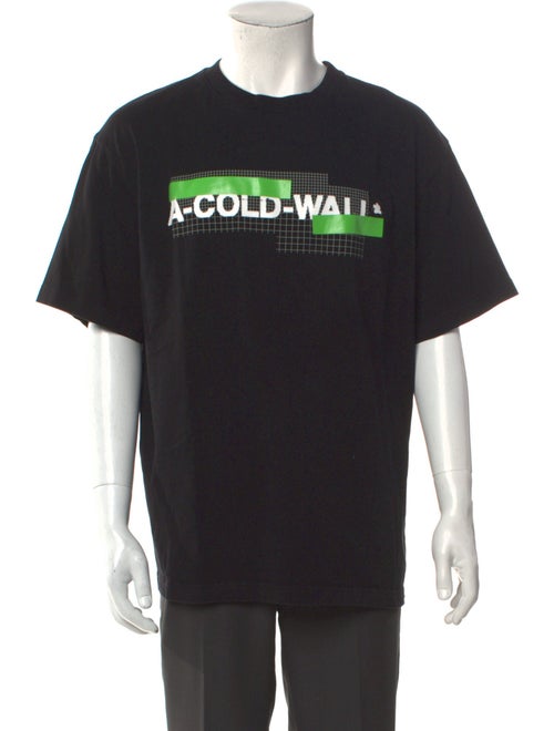 A-Cold-Wall Grid Logo Graphic Print T-Shirt