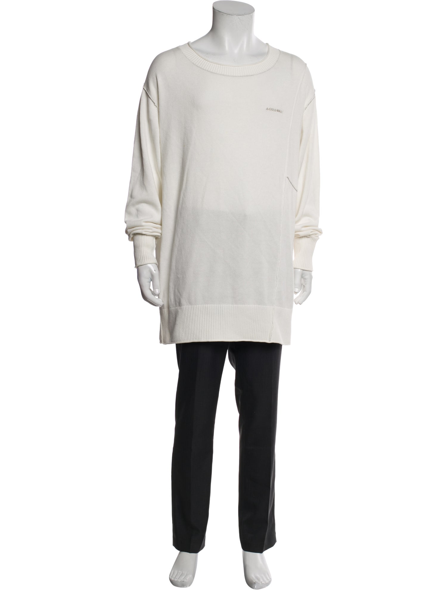 A-Cold-Wall Crew Neck Long Sleeve Pullover