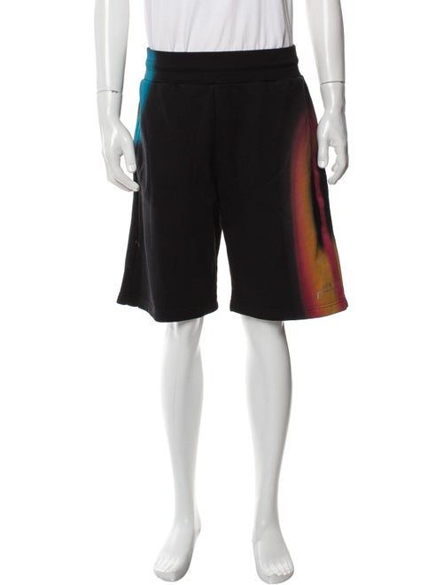 A-Cold-Wall Tie-Dye Print Jogger Shorts