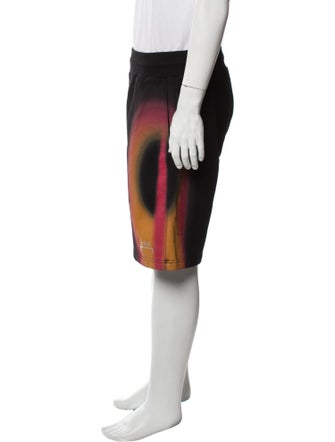 A-Cold-Wall Tie-Dye Print Jogger Shorts