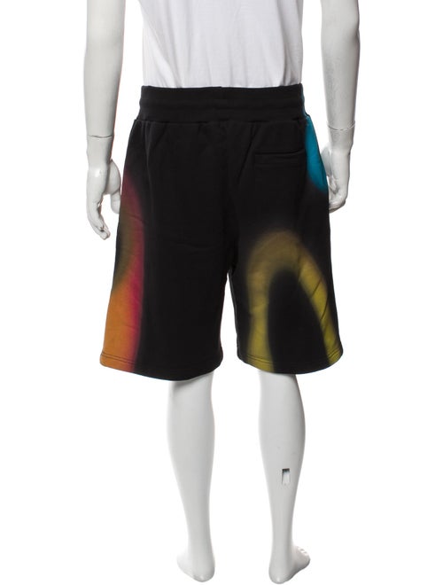 A-Cold-Wall Tie-Dye Print Jogger Shorts