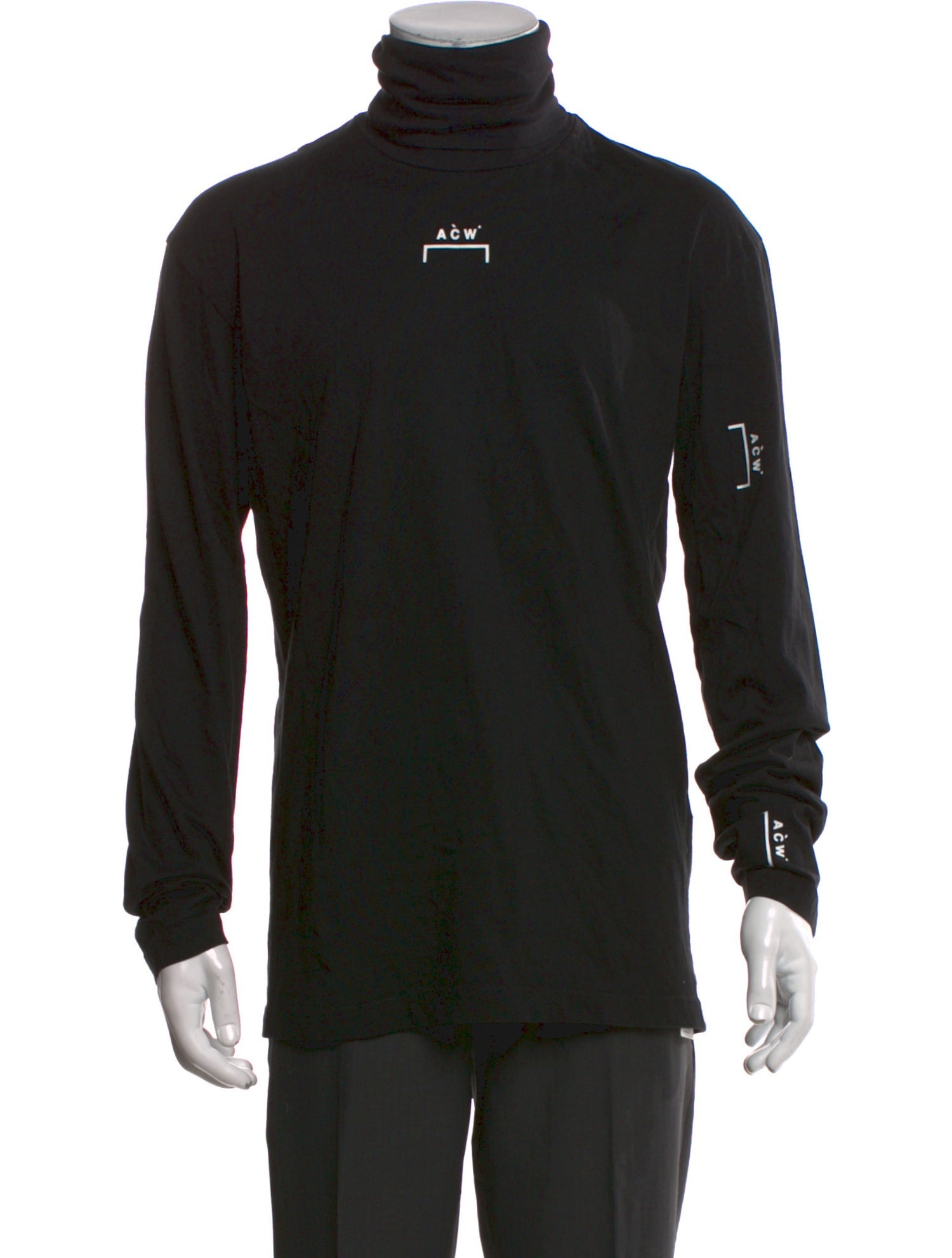 A-Cold-Wall Graphic Print Turtleneck T-Shirt