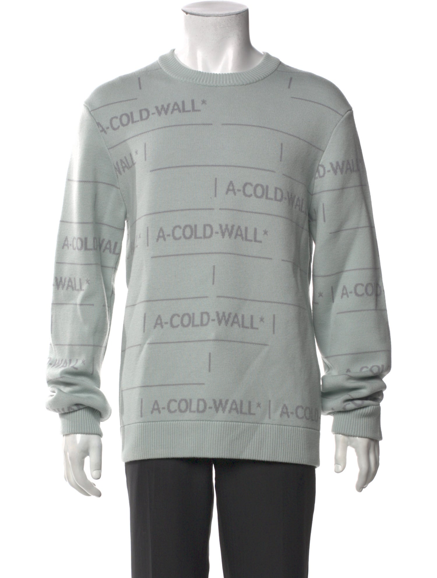 A-Cold-Wall Wool Printed Sweatshirt