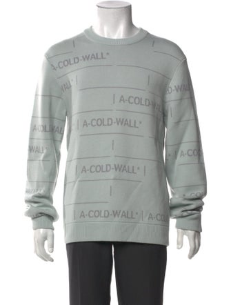 A-Cold-Wall Wool Printed Sweatshirt