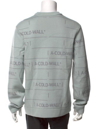 A-Cold-Wall Wool Printed Pullover