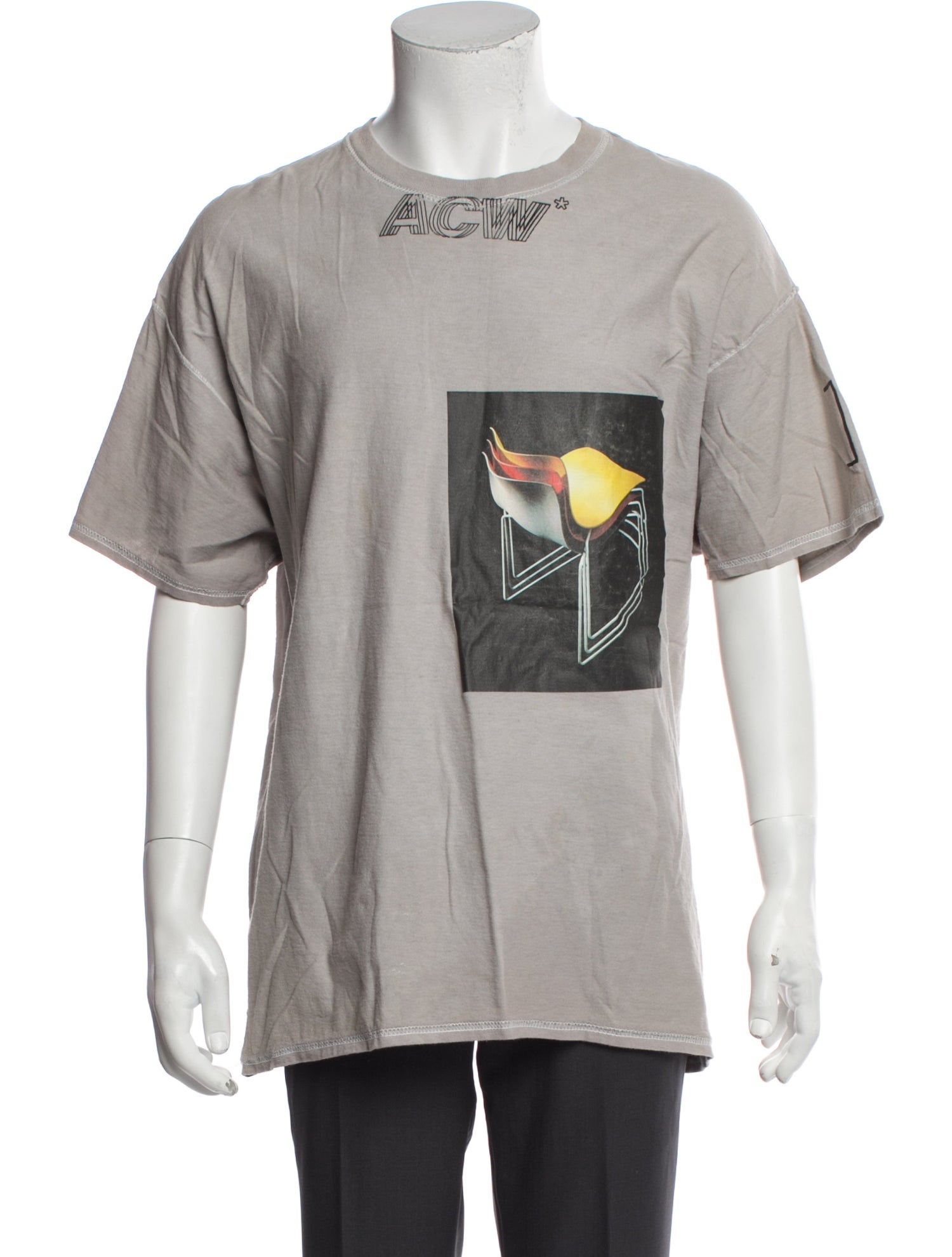 A-Cold-Wall Graphic Print Crew Neck T-Shirt