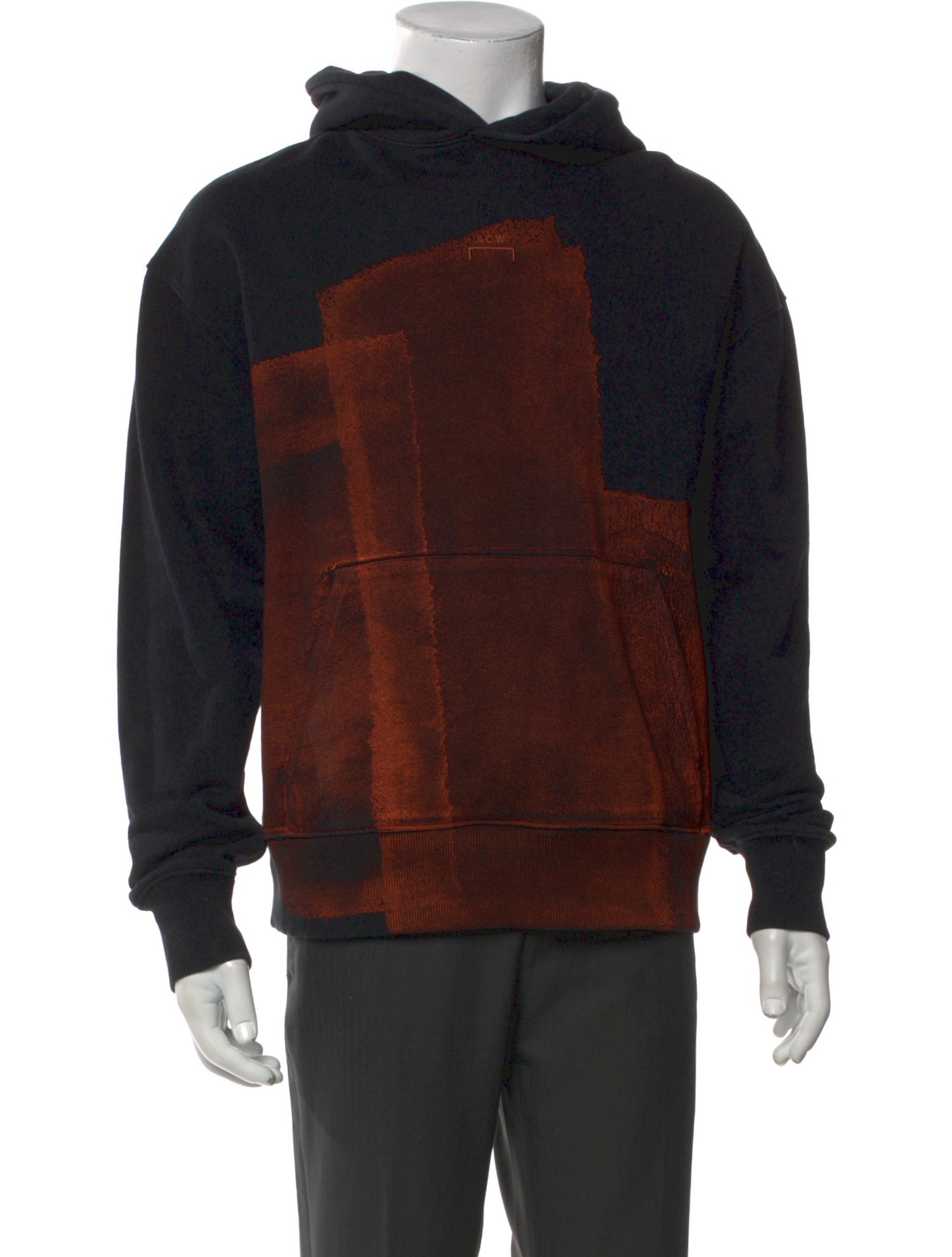 A-Cold-Wall Graphic Print Crew Neck Hoodie