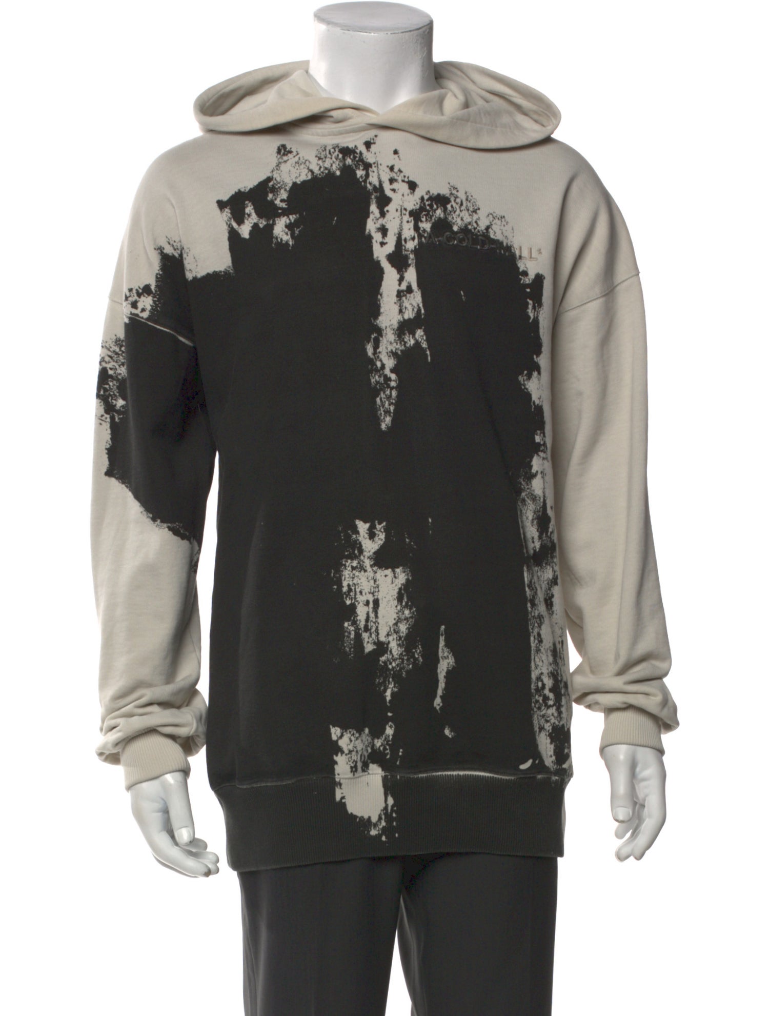 A-Cold-Wall Graphic Print Crew Neck Hoodie