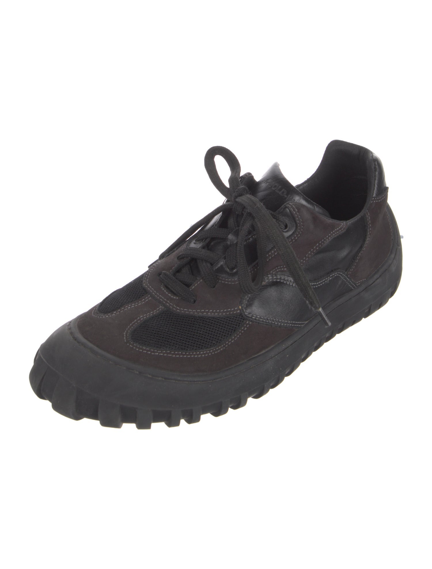 A-Cold-Wall Leather Athletic Sneakers