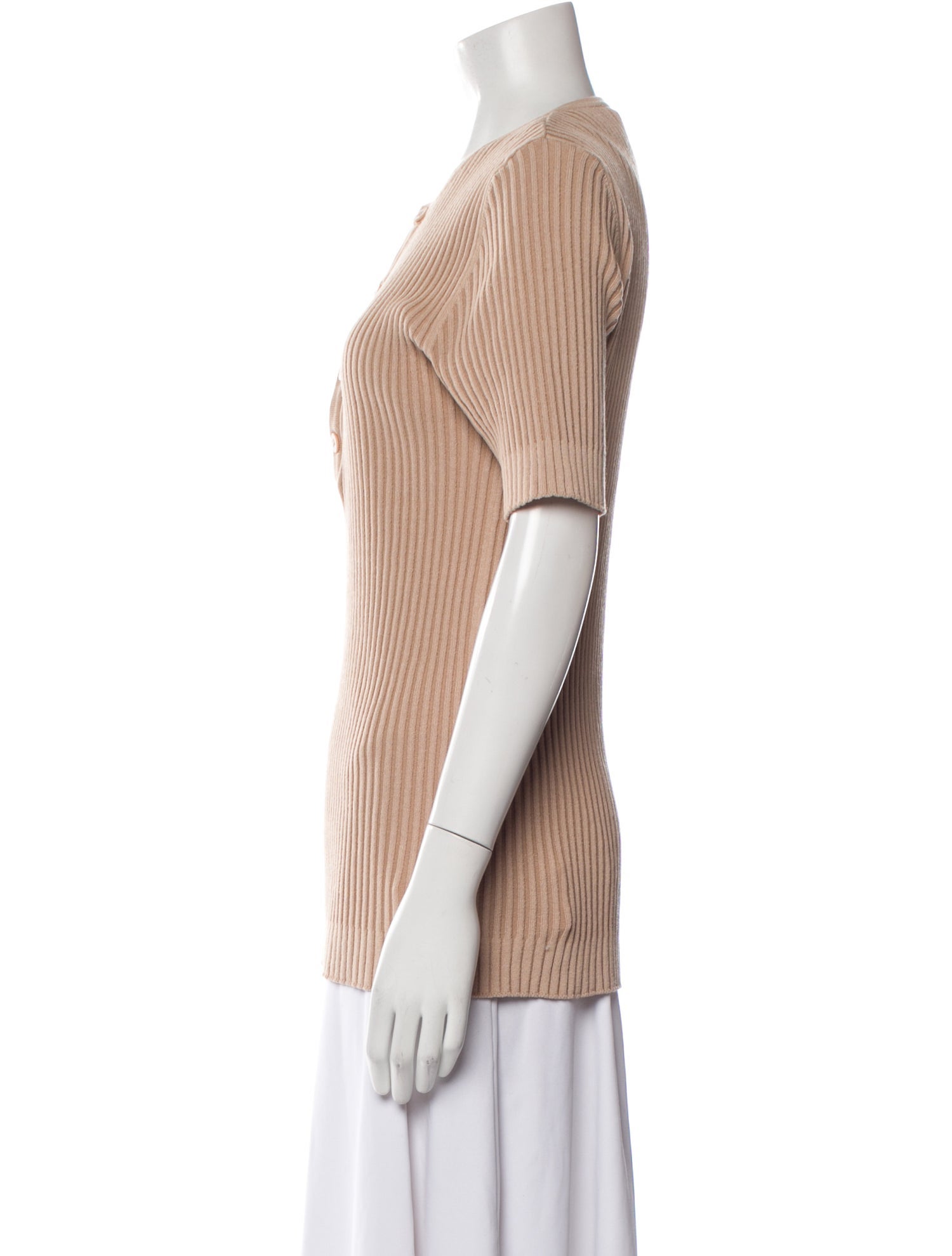 Andrea Adamo Crew Neck Short Sleeve Top