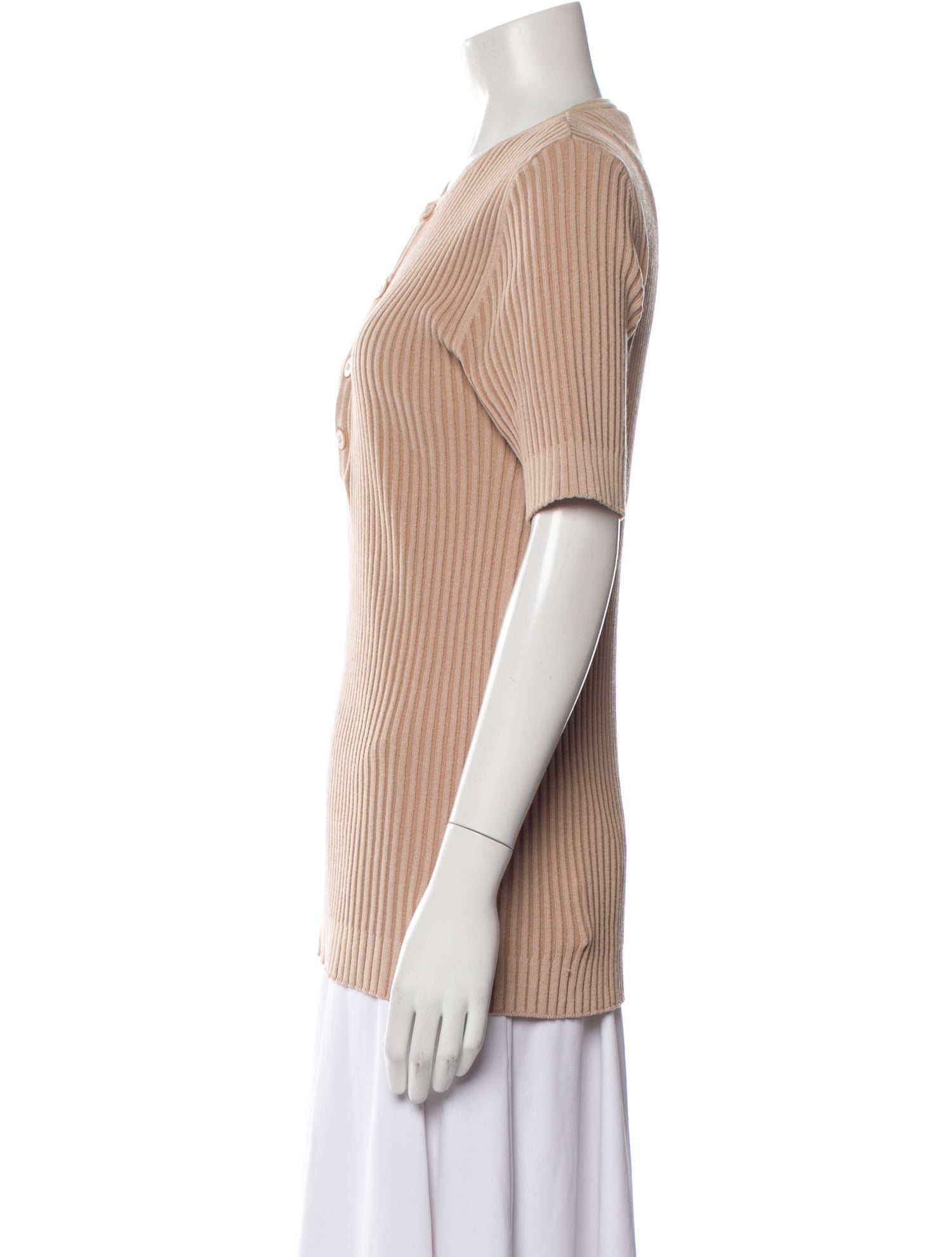 Andrea Adamo Crew Neck Short Sleeve Top