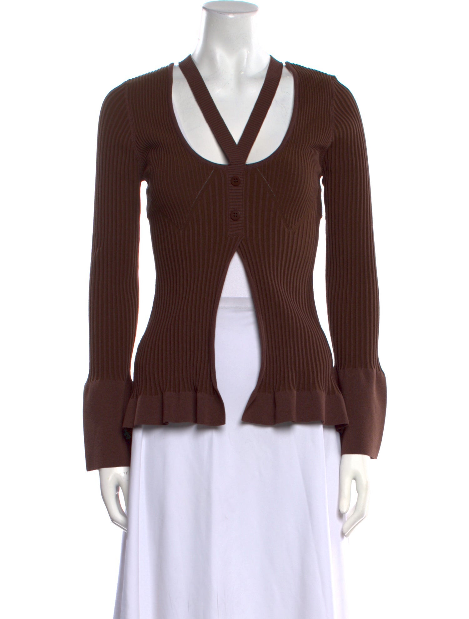 Andrea Adamo V-Neck Sweater
