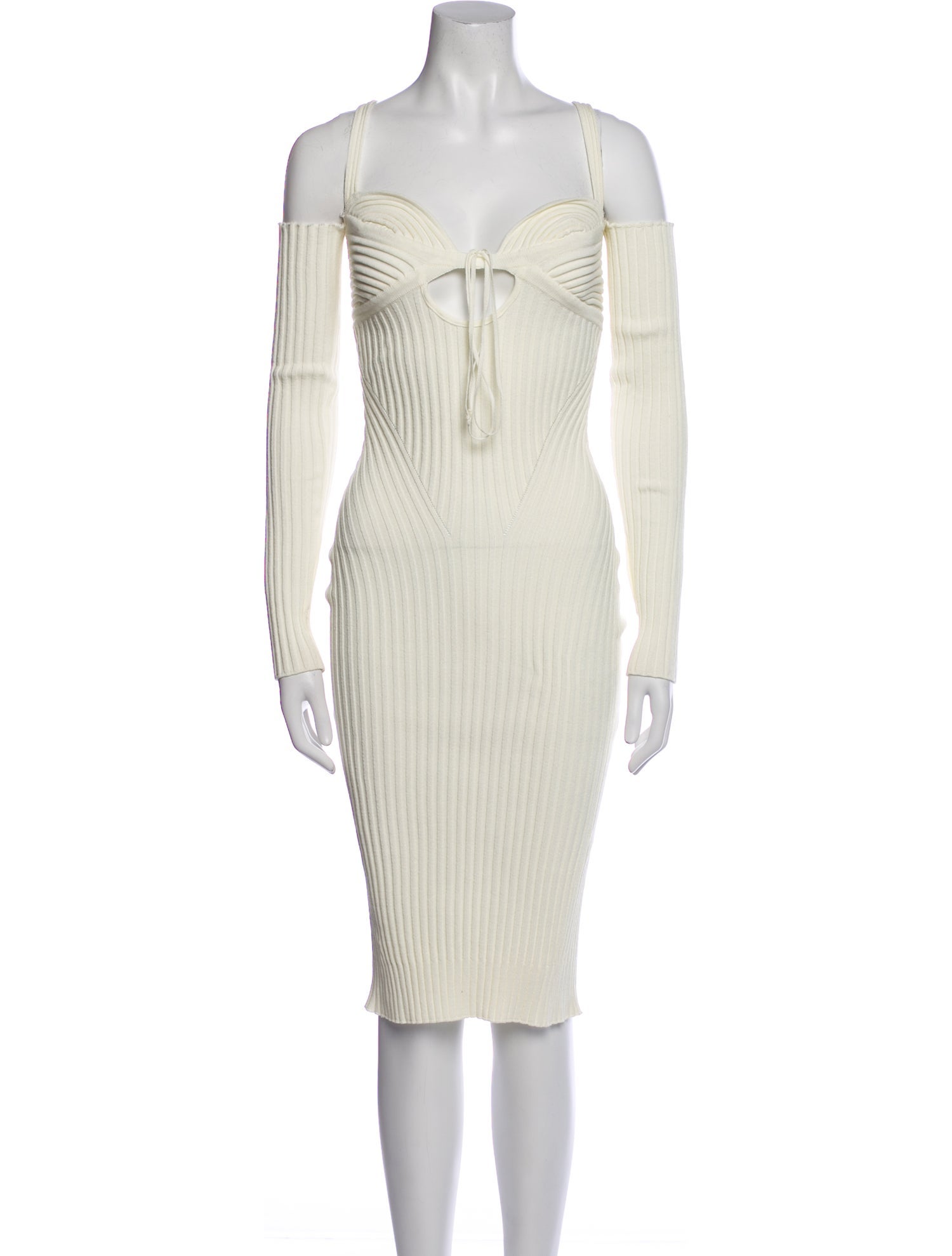 Andrea Adamo Off-The-Shoulder Mini Dress