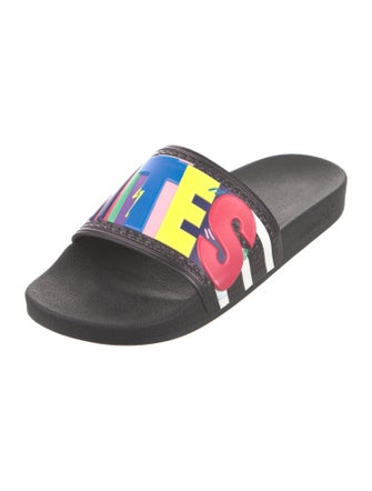 adidas Originals Adilette Slide Kris Andrew Small Pride Collection Rubber Slides