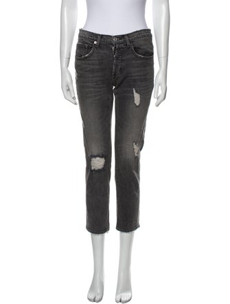 Adaptation Mid-Rise Straight Leg Jeans