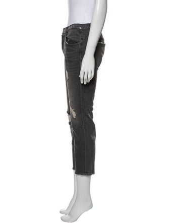 Adaptation Mid-Rise Straight Leg Jeans