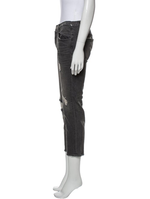 Adaptation Mid-Rise Straight Leg Jeans