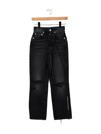 Adaptation Mid-Rise Straight Leg Jeans