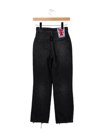 Adaptation Mid-Rise Straight Leg Jeans