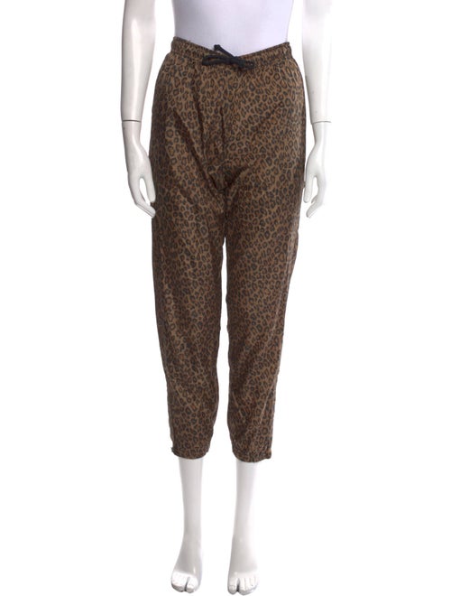 Adaptation Animal Print Skinny Leg Pants