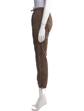Adaptation Animal Print Skinny Leg Pants